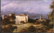 Saint-Point - Ausschnitt eines Gemäldes von Pernot